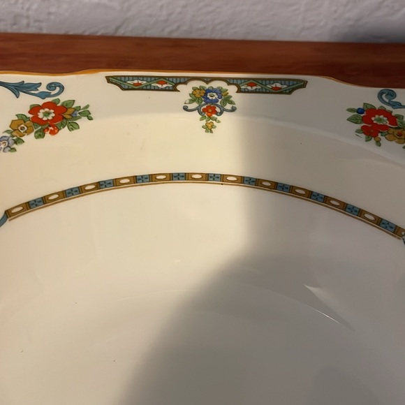 Rare 1928 W.H. Grindley Windsor Ivory Serving dish - Picture 7 of 9
